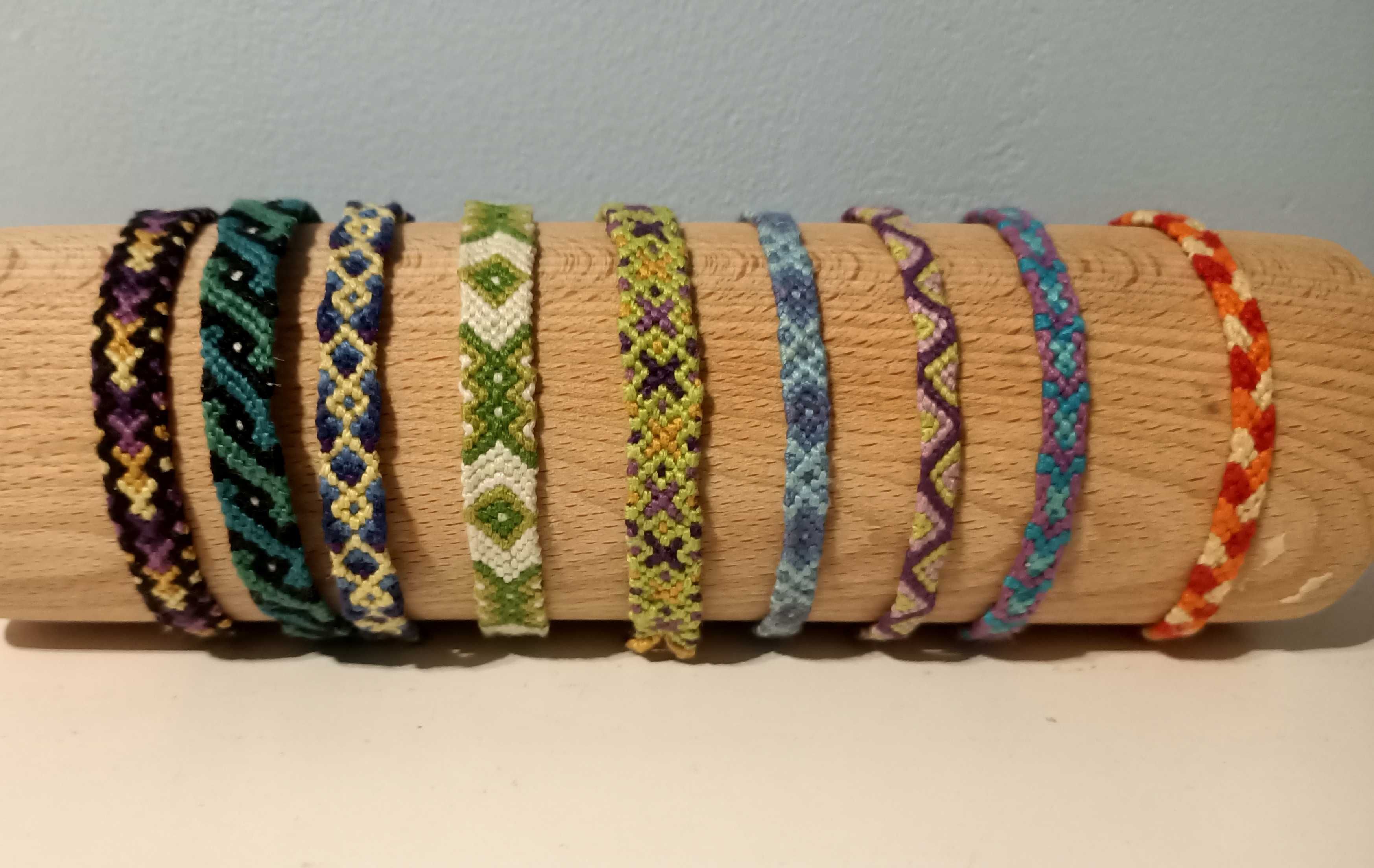 Bransoletki handmade z muliny
