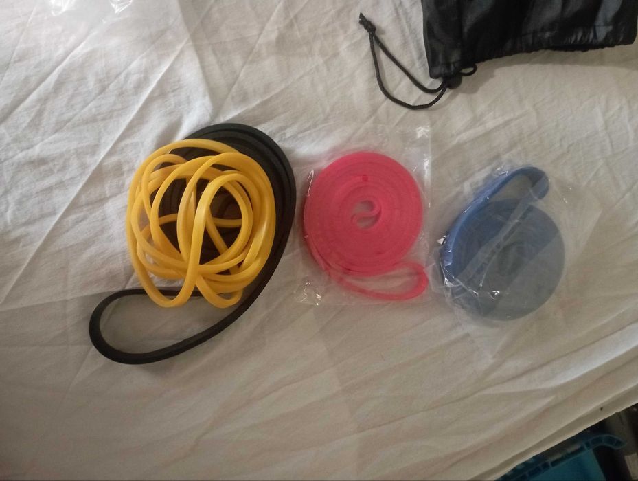 Силовая станция / турник и брусья + комплект резинок