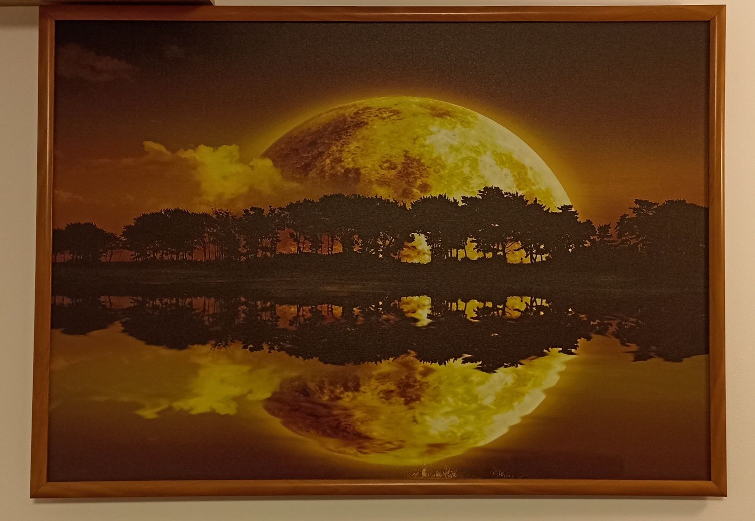 obraz afrykański zachód słońca 100 x 70