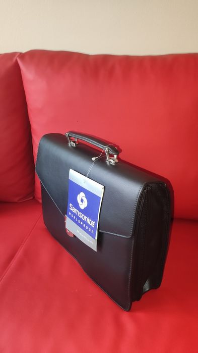 Teczka skóra 100% Samsonite Activa Nowa z metką 60% taniej