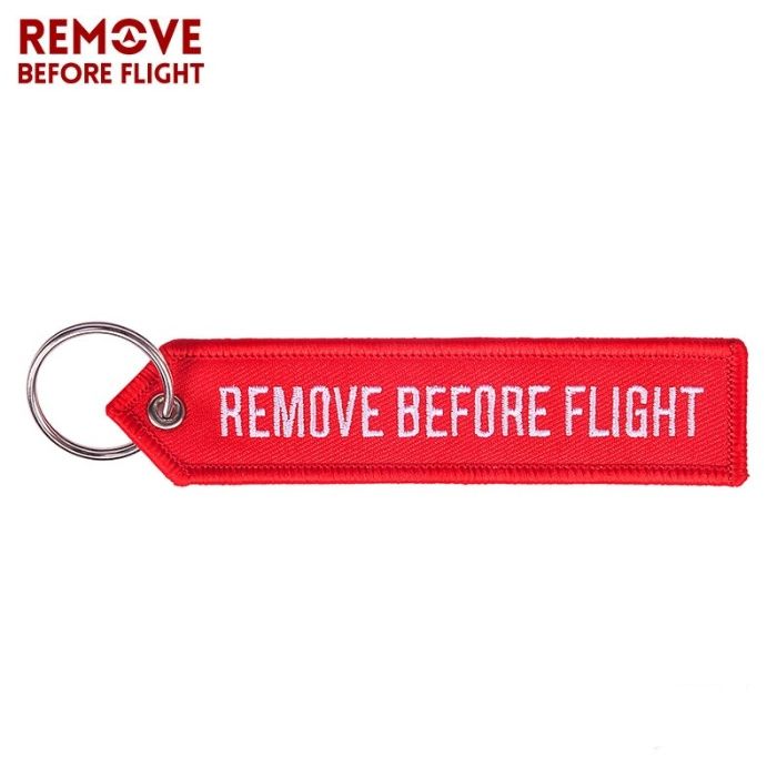 Porta Chaves - Remove Before Flight - ARTIGO NOVO