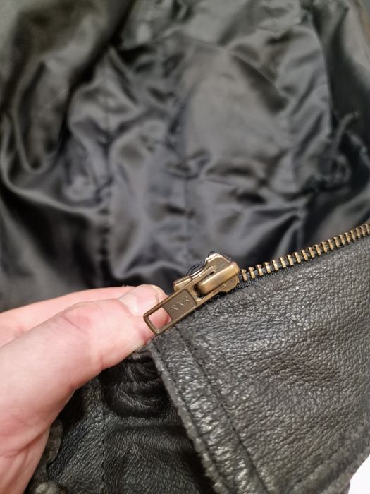 Kurtka Skóra skórzana parka ocieplena roz,l,xl,52,50 54 ocieplena