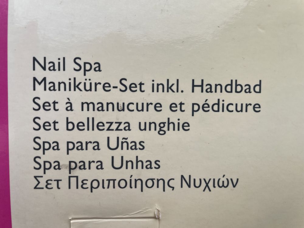 Spa de unhas com broca e acessorios novo