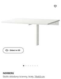 Biurko stolik Norberg IKEA składane