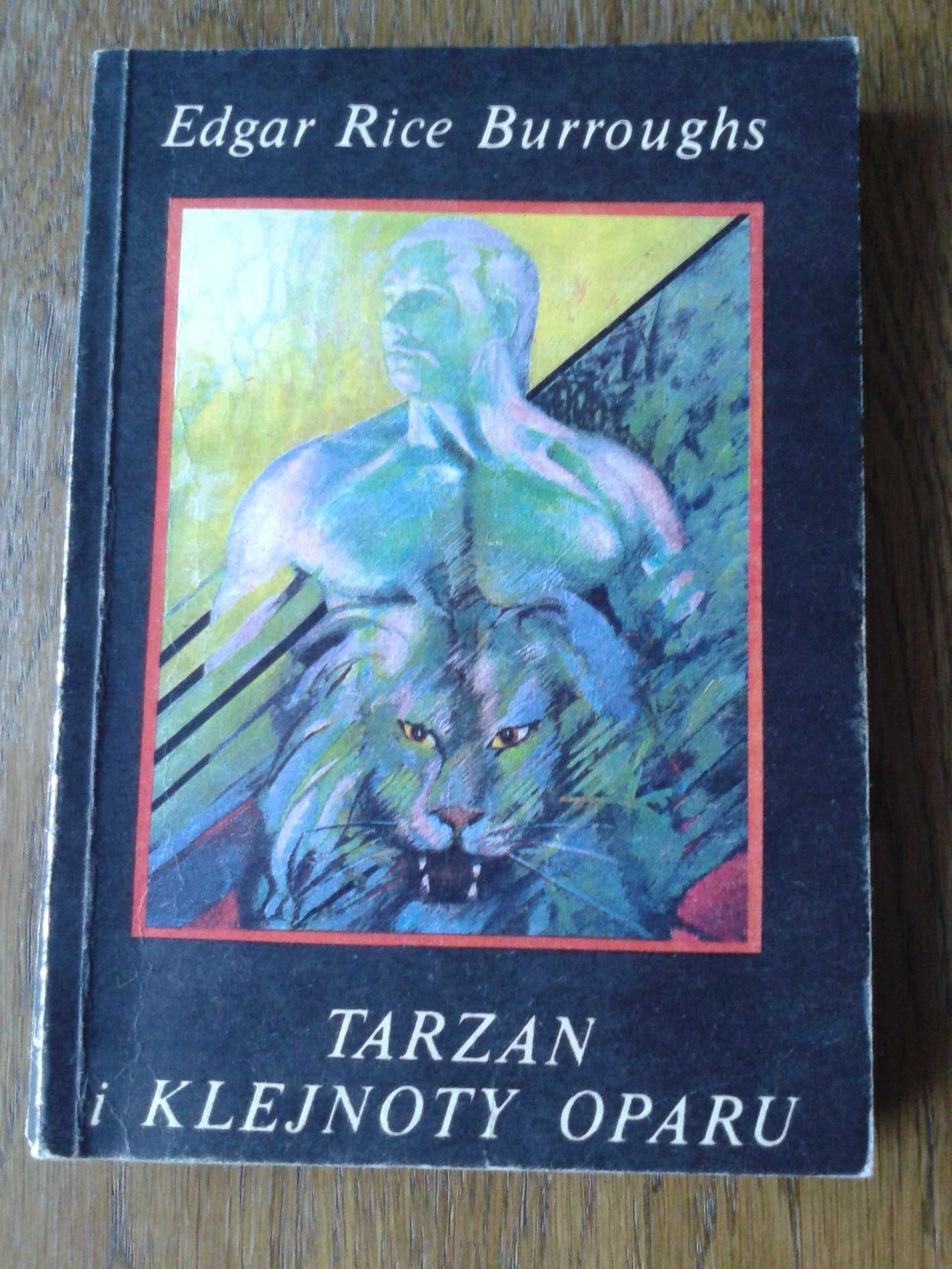 Książka Tarzan i klejnot oparu Edgar Rice Burroughs