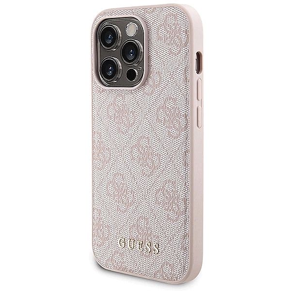 Zestaw etui Guess 4G Metal Logo na iPhone 14 Pro + powerbank 5000mAh M