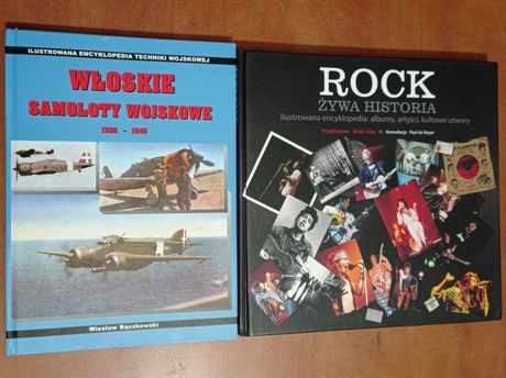 Włoskie samoloty wojskowe Rock żywa historia ilustrowana encyklopedia