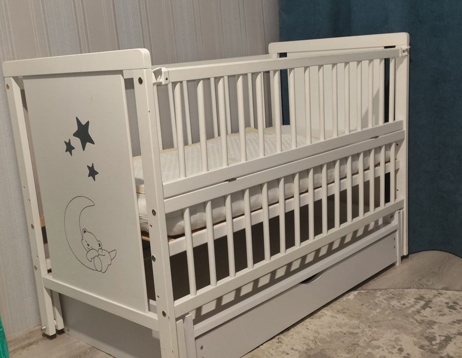 Дитяче ліжечко, матрац