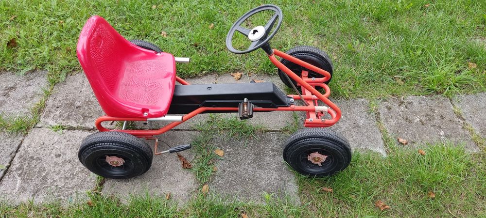 Quad na pedały. Sprawny