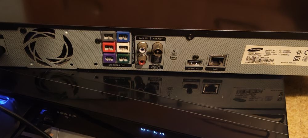 Blu-ray Samsung Ht-h4550R, amplituner