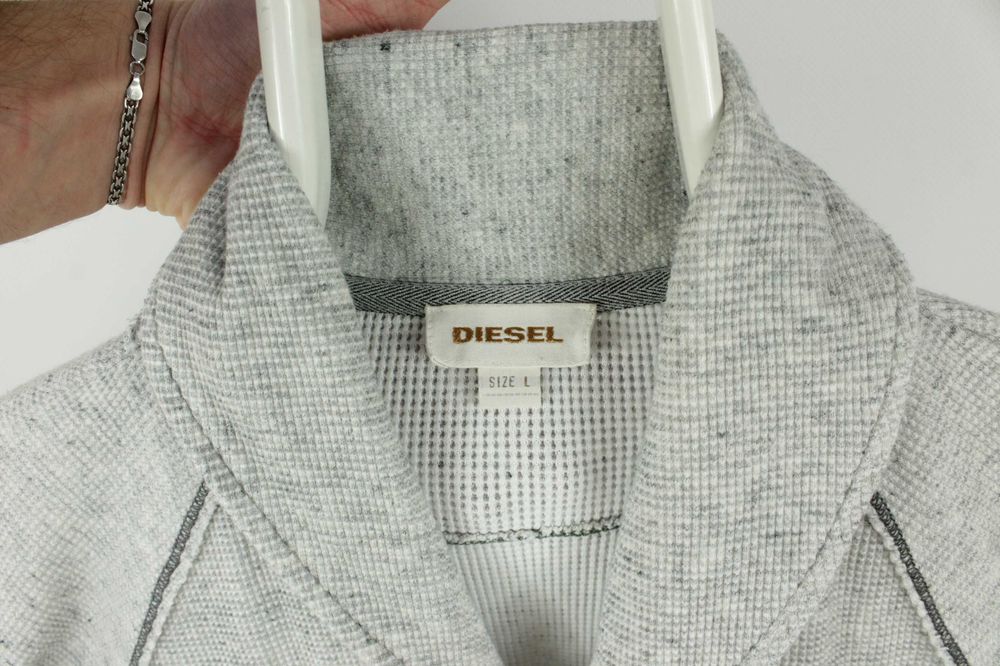 Стильний повсякденний кардіган кофта Diesel Оригінал Розмір Л 52