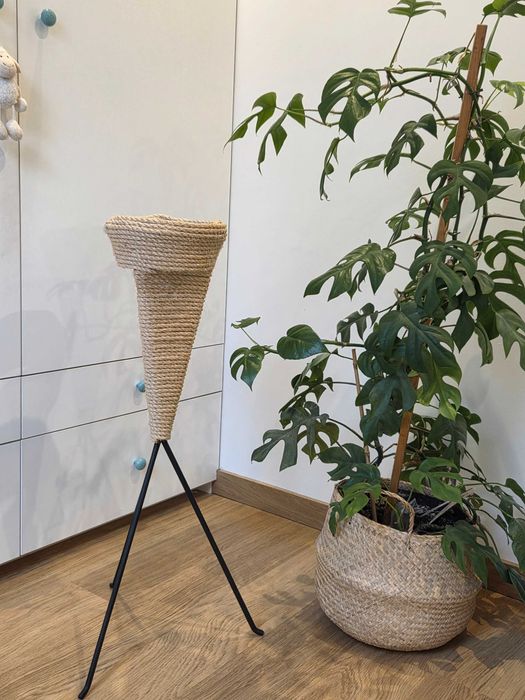 Oryginalny kwietnik DIY