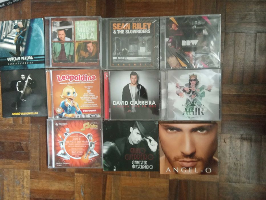 Vários Cds Musica portuguesa e estrageira.Originais