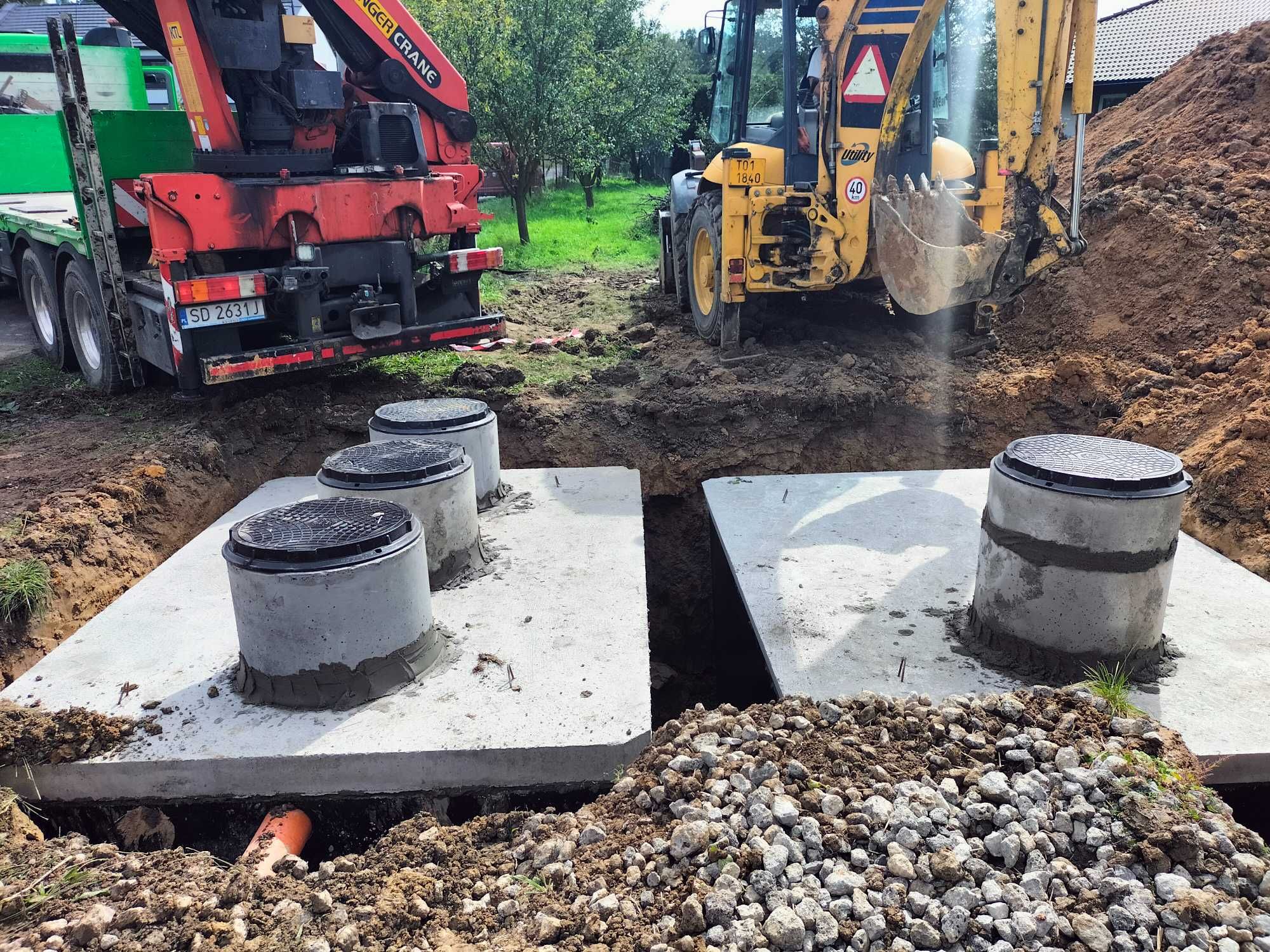 Zbiornik Betonowy Szambo Betonowe Szamba Zbiorniki Piwnica Piwniczka