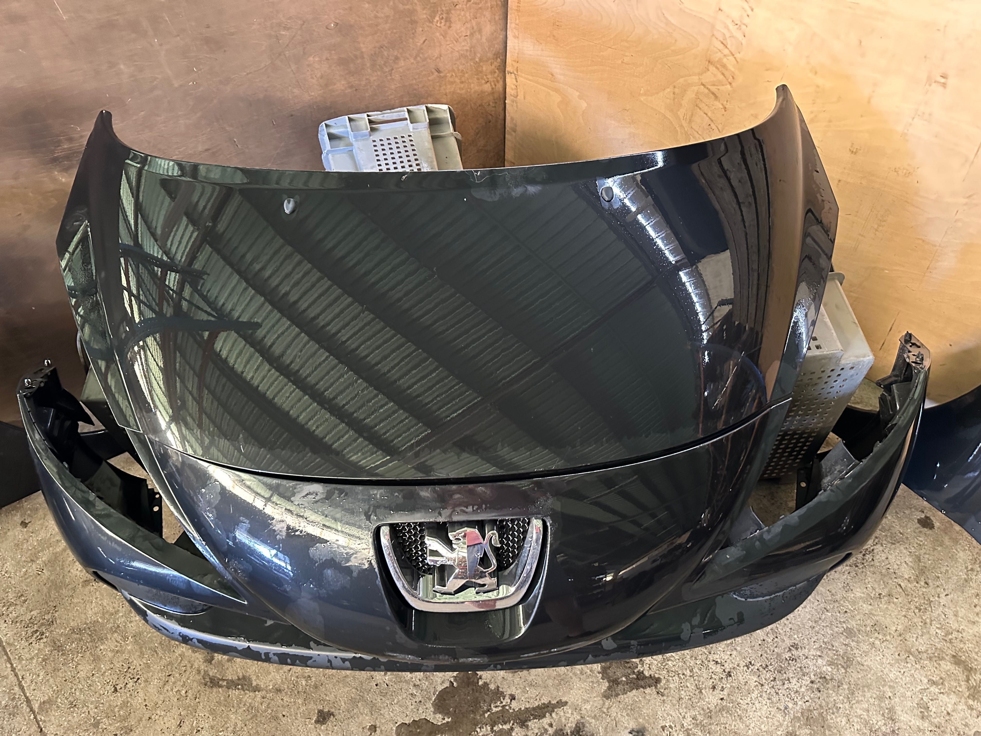 Frente Peugeot 207 Capô Guarda-lamas e Para-choques