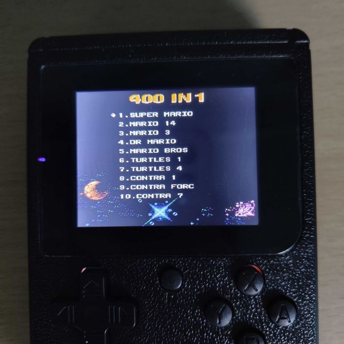 Consola de Mão 400 In 1 - Super Mario