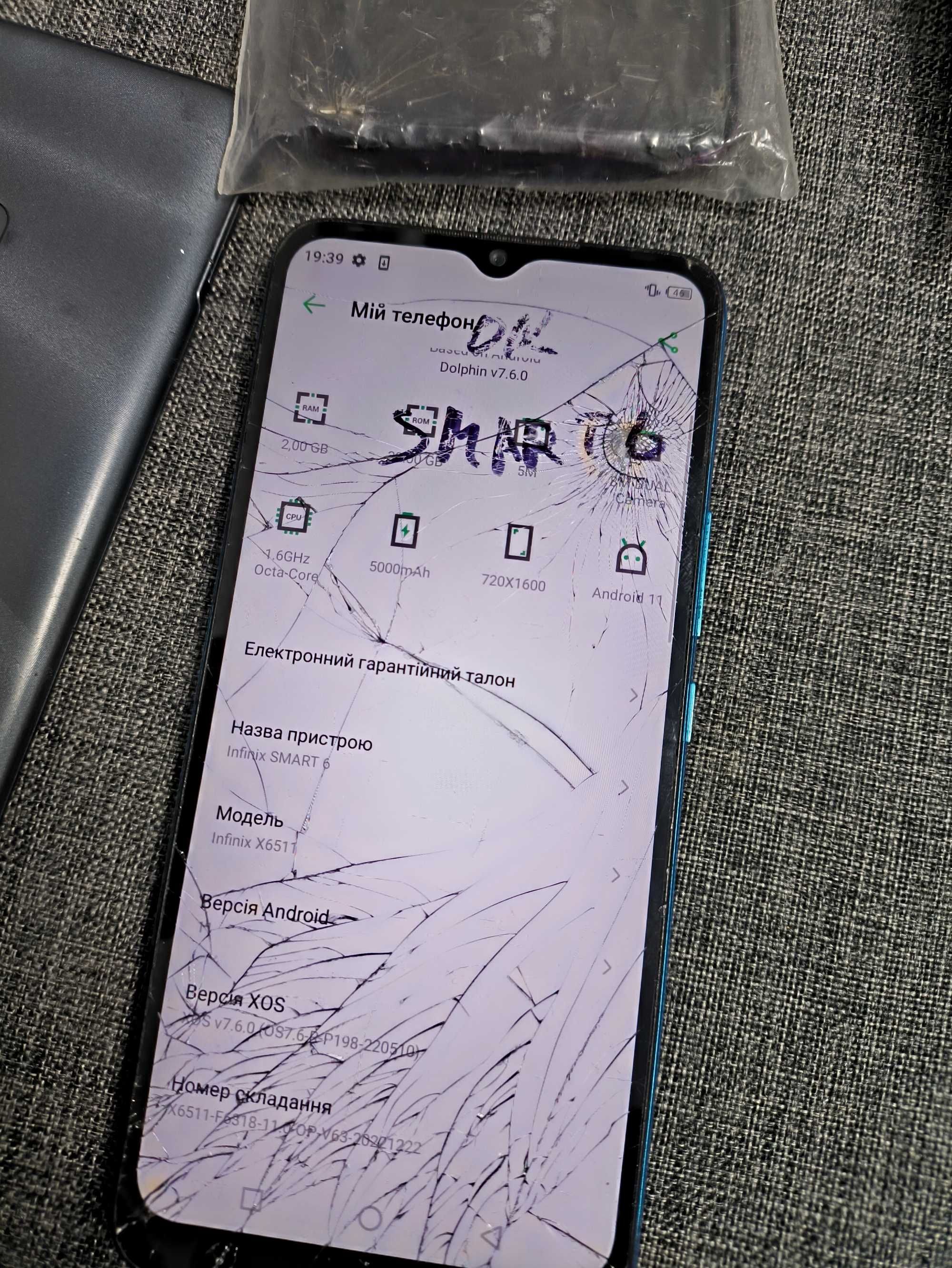 Разбор infinix tecno