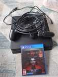 Playstation 4 com o jogo diablo incluído