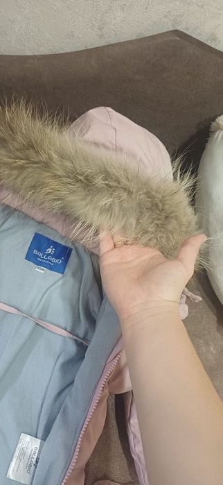 Зимовий комбінезон для дівчинки 62