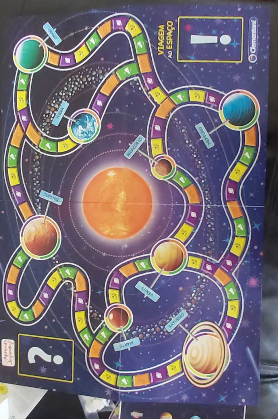 Jogo tabuleiro viagem ao espaço Novo