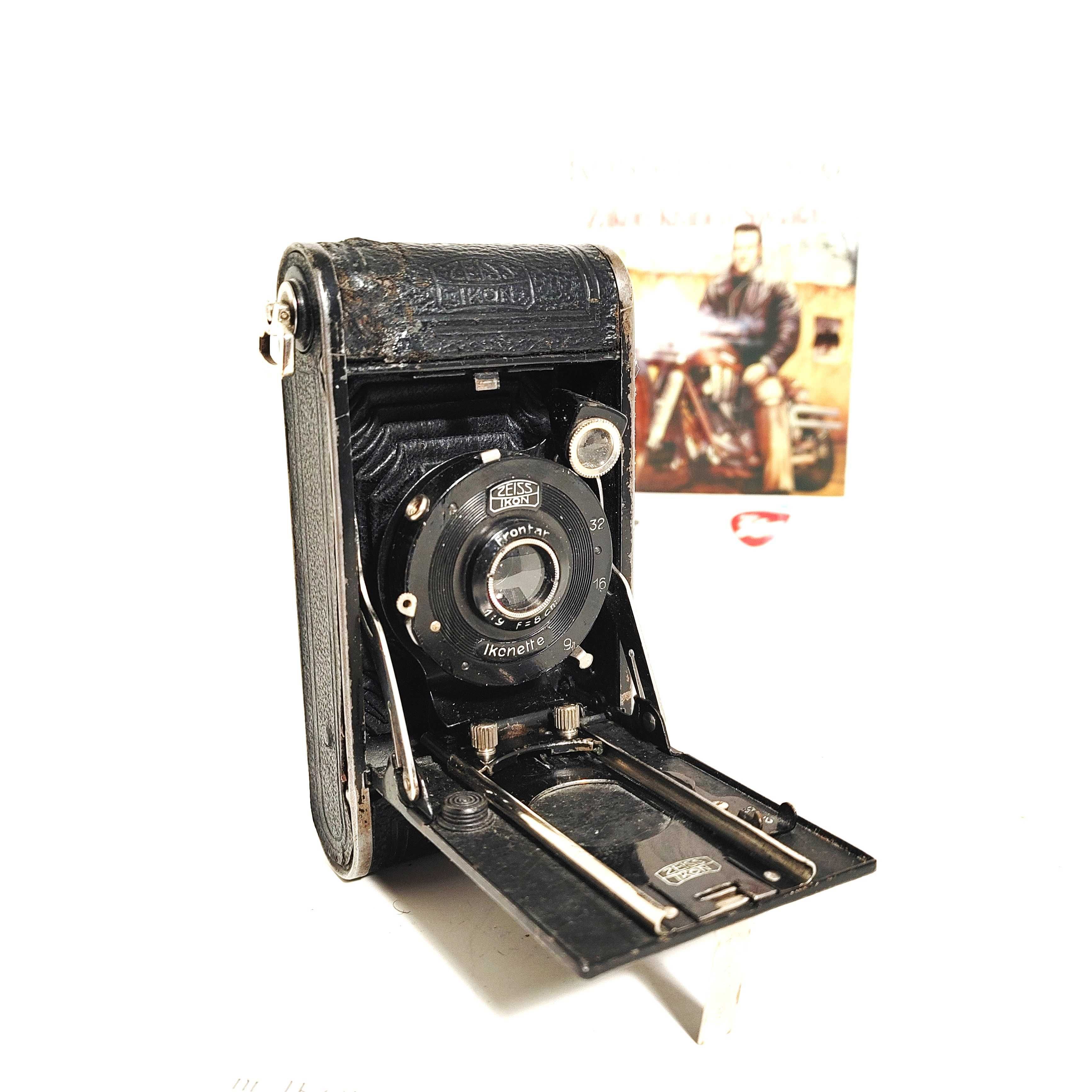 Zeiss Ikon aparat mieszkowy Ikonette 504/12 z 1929 roku KIESZONKOWY