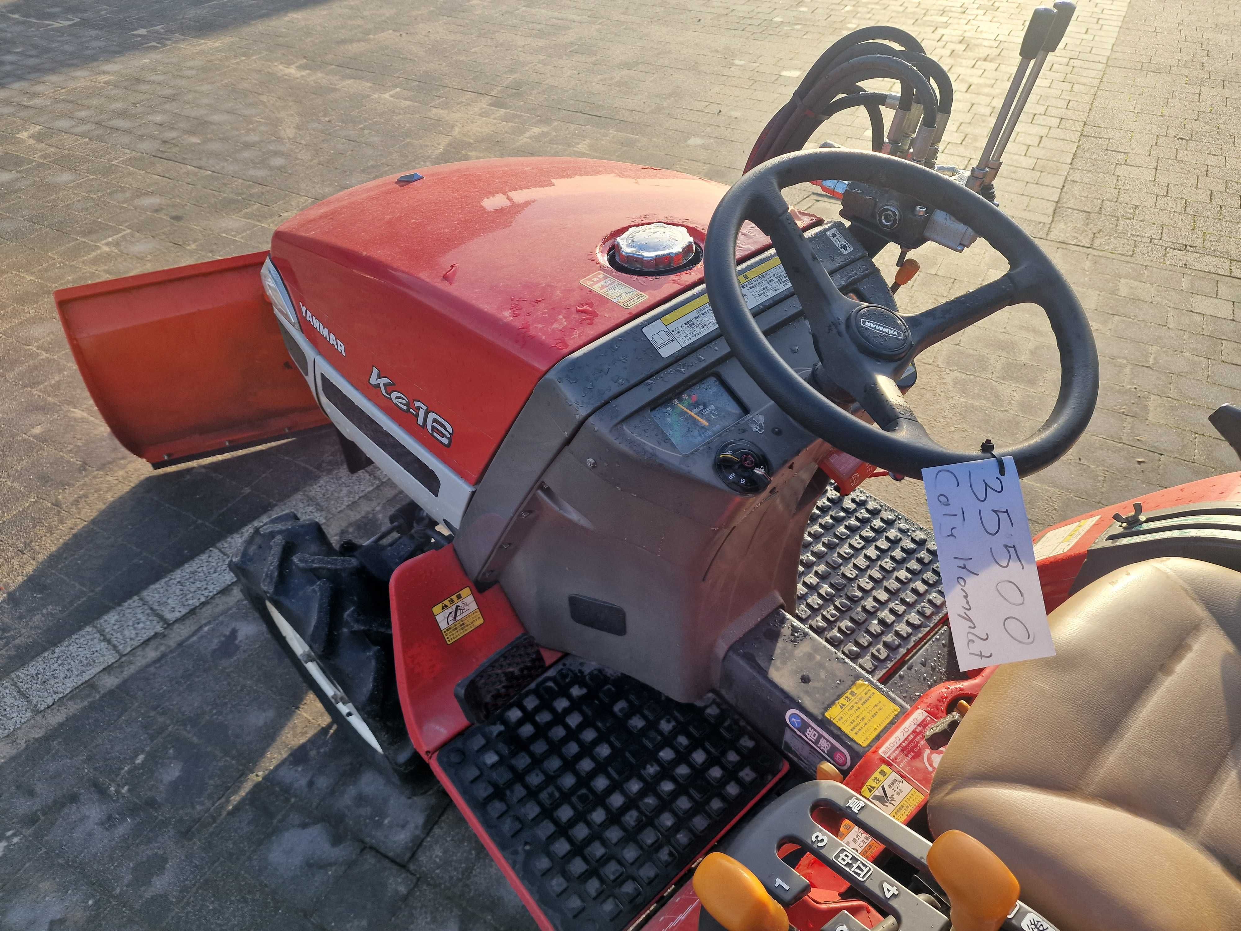 Mini Traktor Yanmar,japonski ciągnik,4x4,traktorek ogrodniczy,sadownik