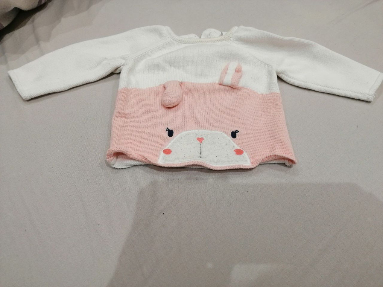 Camisola de malha bebé 3 meses