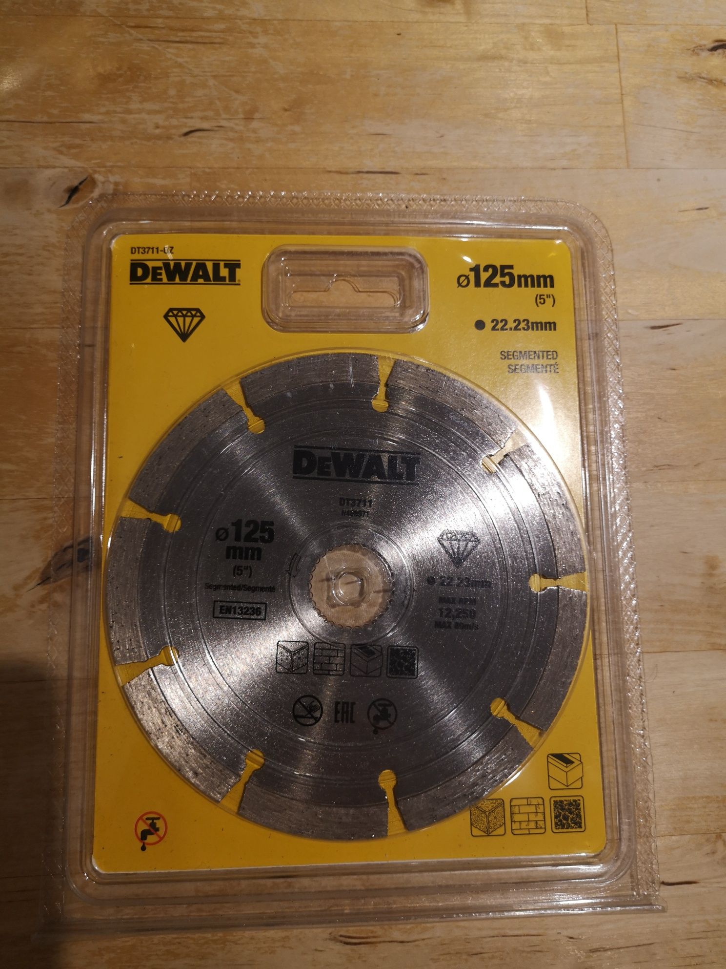 Tarcza nowa do cięcia DEWALT DT3711-QZ 125 mm