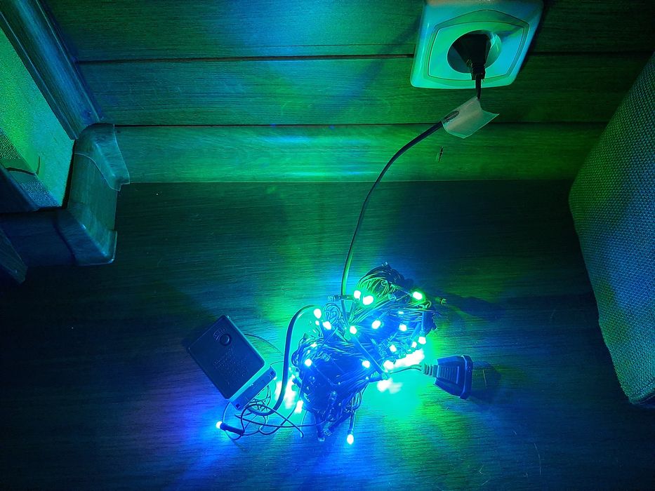 Lampki choinkowe led