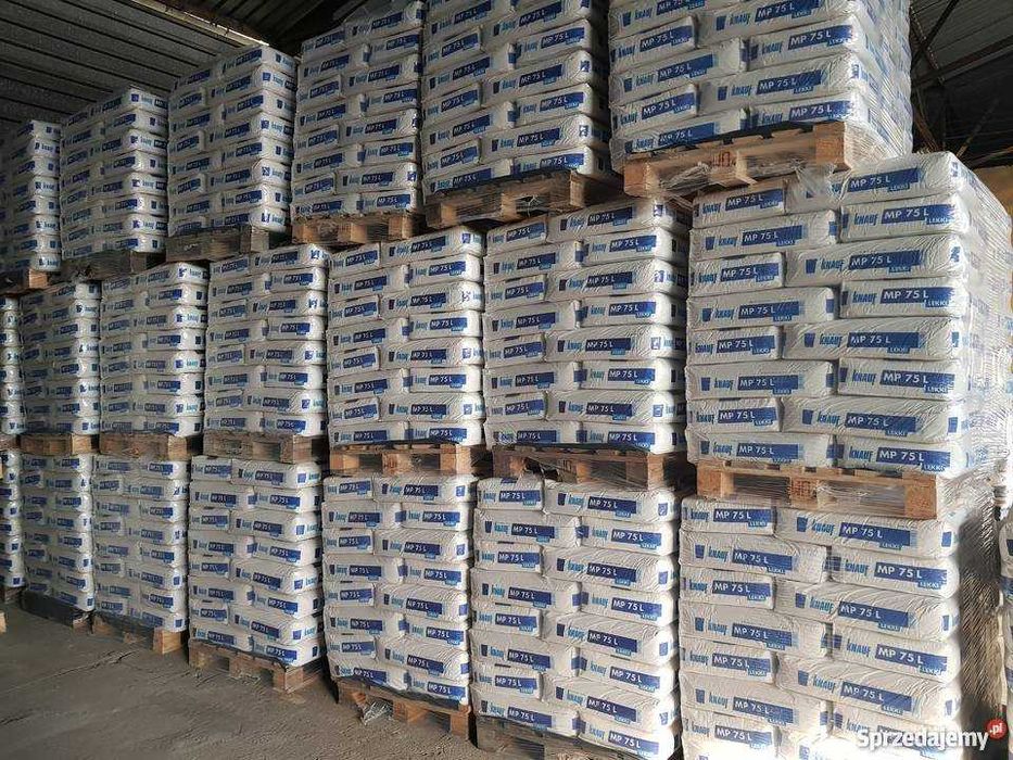 Tynk maszynowy MP75L KNAUF 30KG w2w2 Ruda Śląska