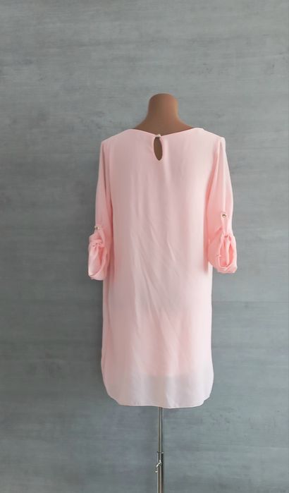 Piękna, klasyczna sukienka, tunika Made in Italy. Rozmiar XXL.