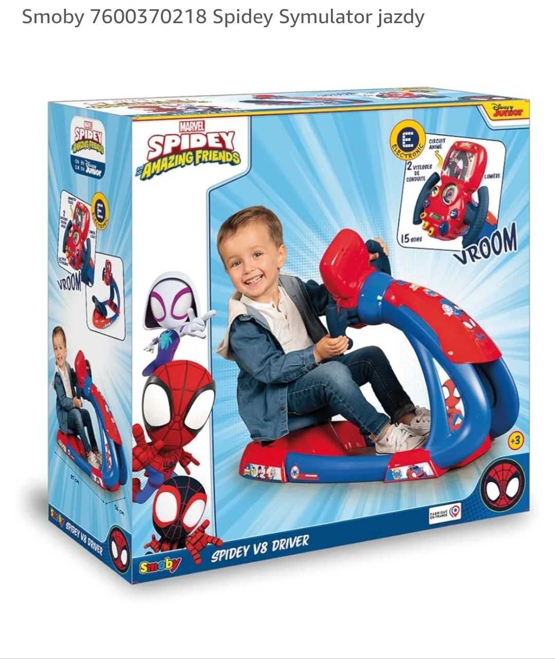 Symulator jazdy Spidey że światłem