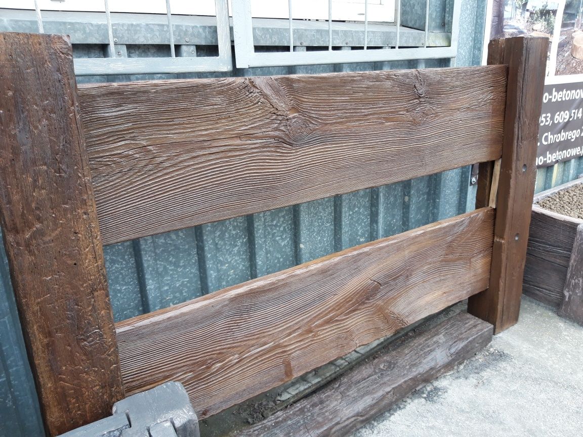 Panel ogrodzeniowy, drewno betonowe, ogrodzenie, panele, Poznań