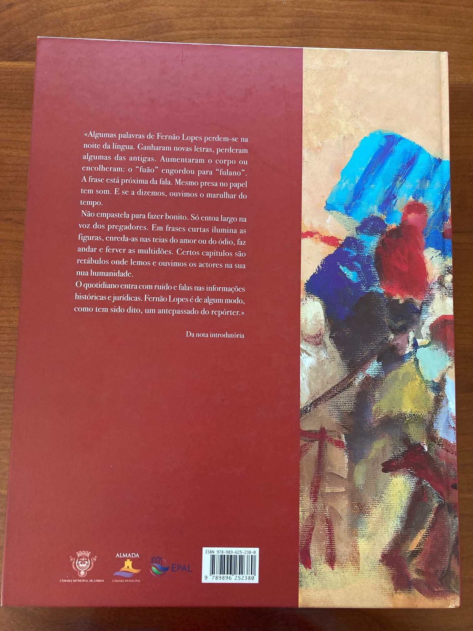 Livro Fernão Lopes - Crónicas Ilustrado por Rogério Ribeiro