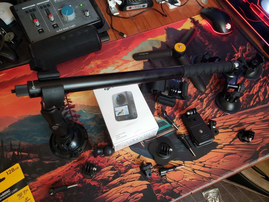 Розширений комплект! Екшн-камера DJI Osmo 360 (8K 360 градусів)