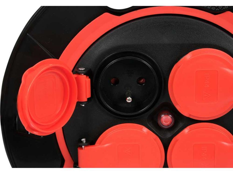 SOLIDNY przedłużacz bębnowy 30m BUDOWLANY wielogniazdkowy YATO