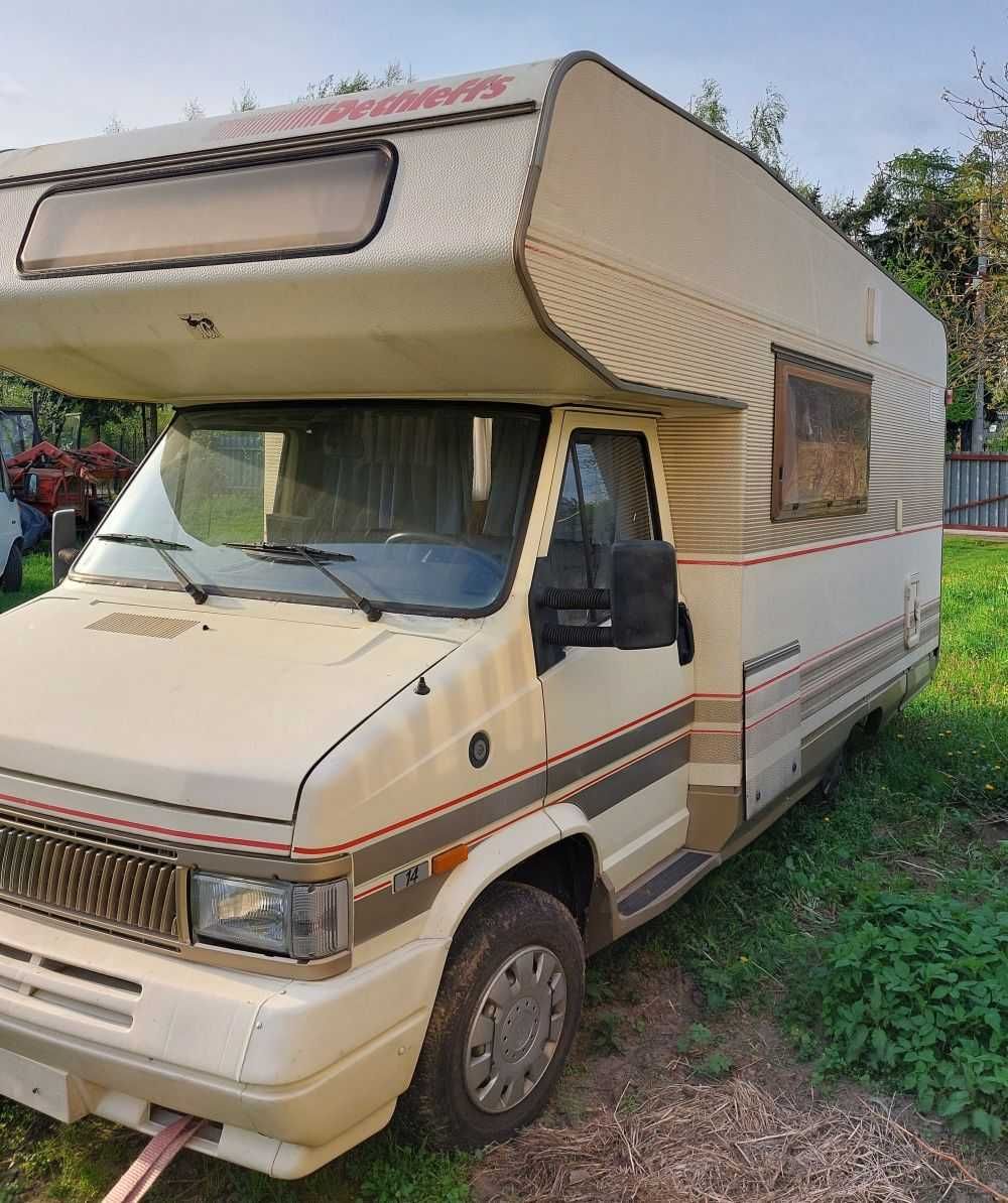 Kamper - Fiat Ducato 2,5 diesel uszkodzony silnik