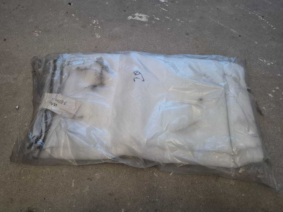 Siatka do elewacji rusztowań 3,07x10m biała