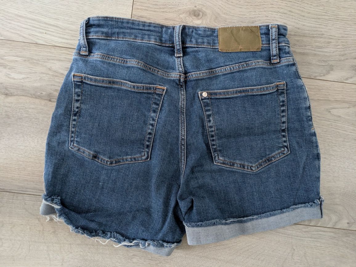 Krótkie jeansowe spodenki H&M 36 S