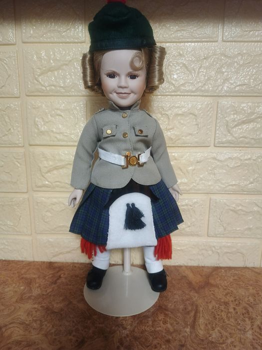 Фарфорова кукла,Ширли Темпом,35см