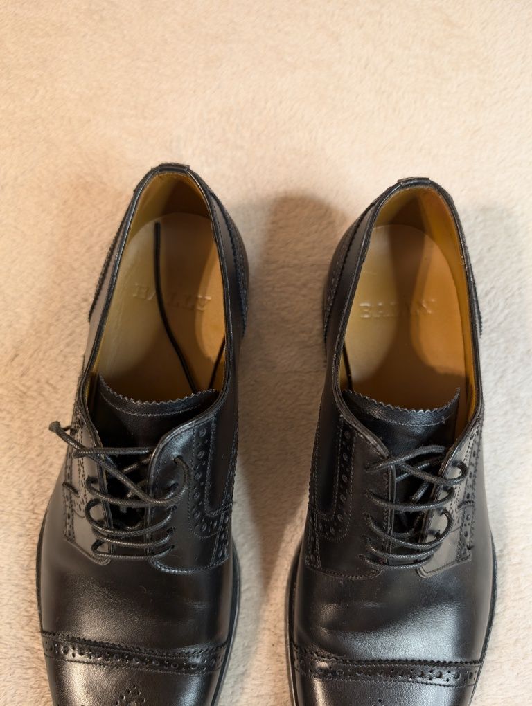 Туфлі дербі  Bally 7/5 40-41р. 26-26.5см original натуральна шкір