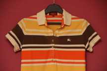 Burberry Brit рр S 38 поло из хлопка и lycra женское