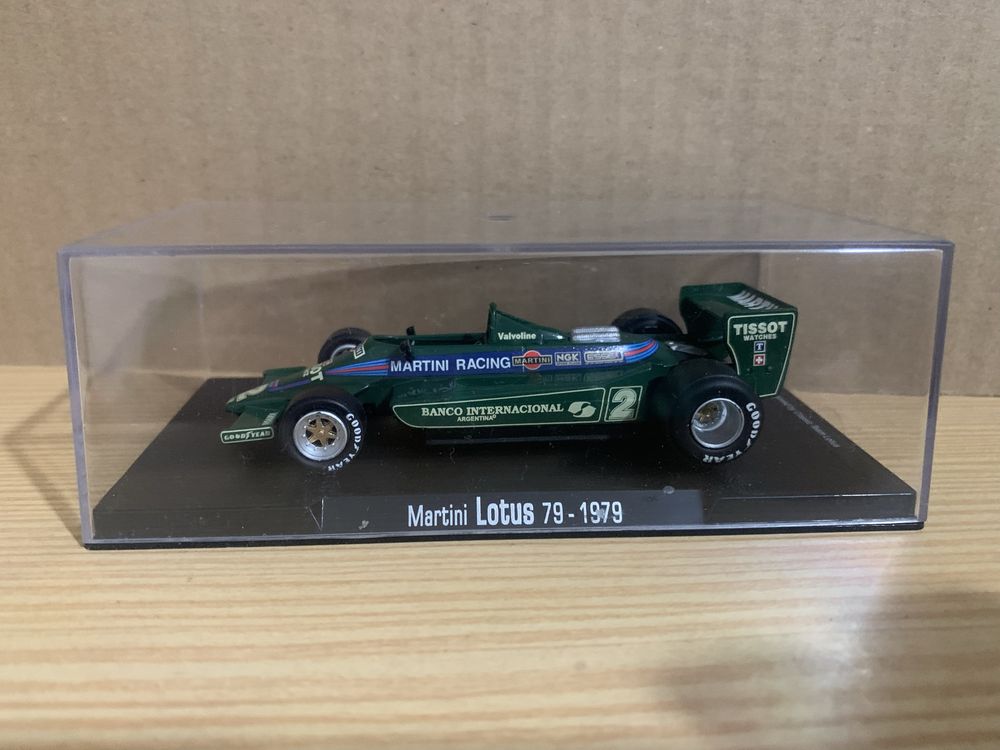 1/43 Miniaturas Mitos da F1 - 7 Modelos