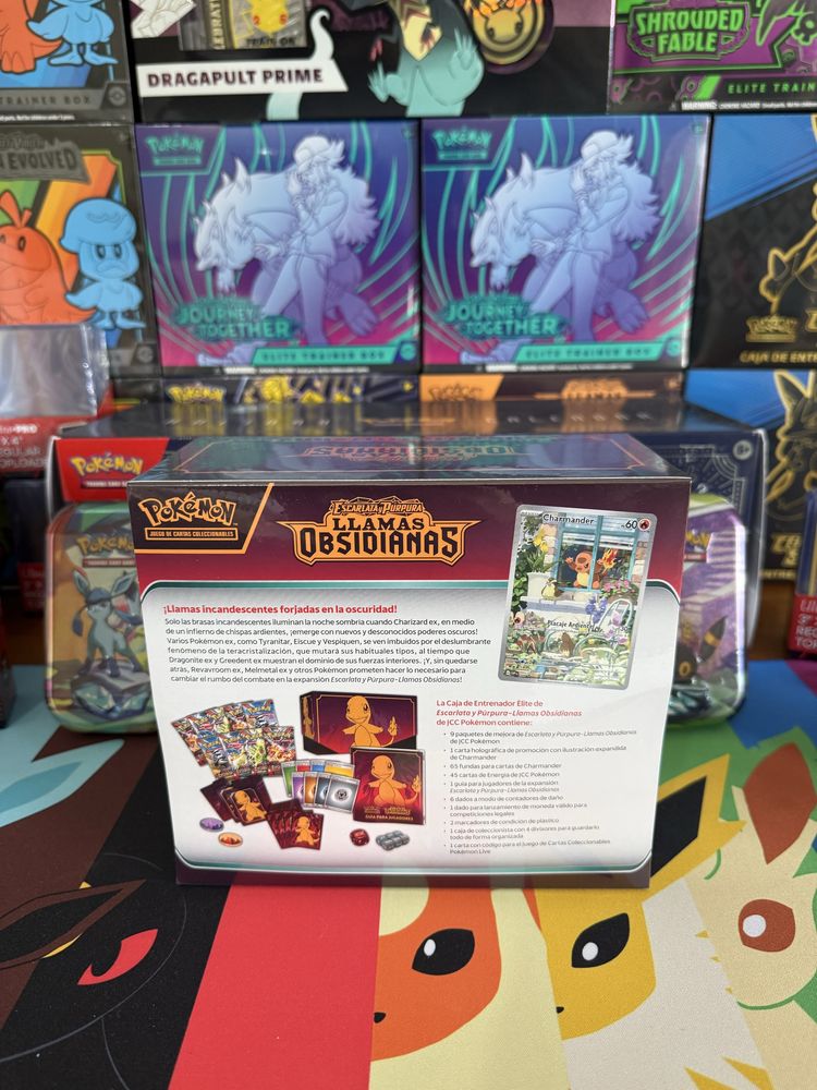 Pokemon Obsidian Flames ETB (ES)