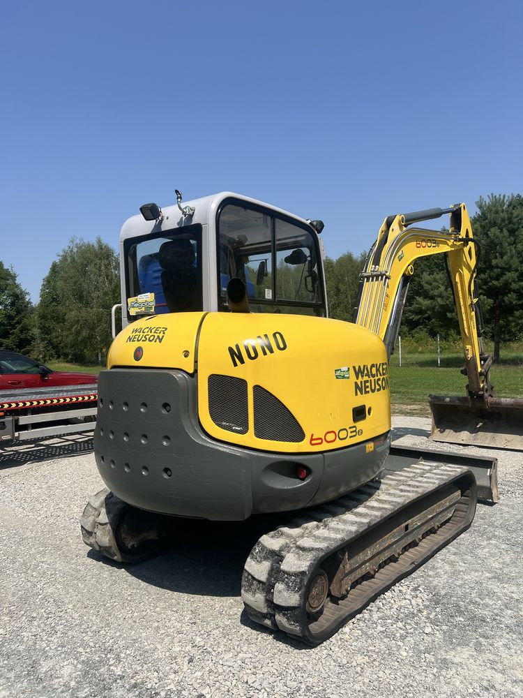 Koparka minikoparka Wacker neuson 6003 idelana 3lyzki