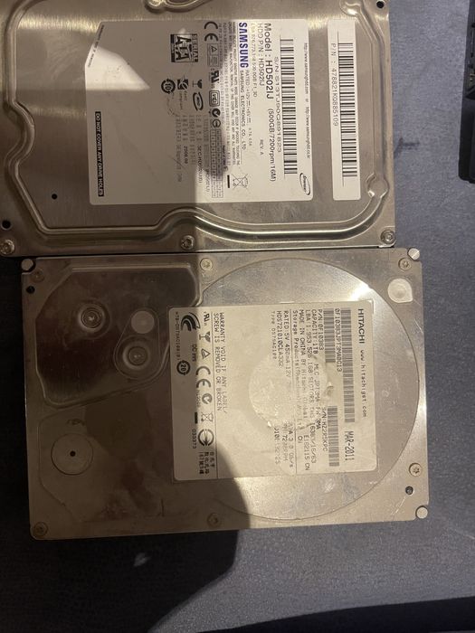 НИЗЬКІ ЦІНИ! Жорсткі диски HDD 500 gb 1TB та ін.