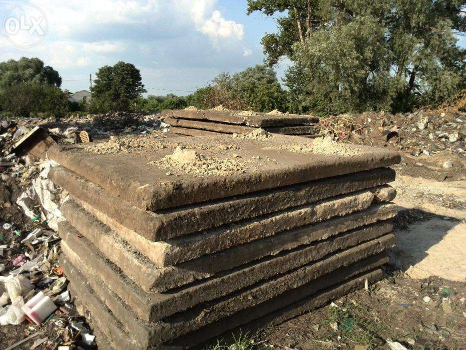 Плиты дорожні,тротуарні,АЕРОДРОМНІ, блок фундаментные,плиты перекриття