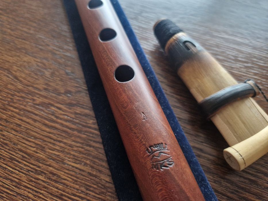 Profesjonalny duduk Mistrza MKS tonacja A dwa ustniki