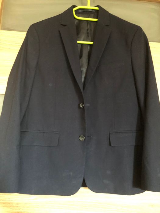 Marynarka granatowa r. 152 chłopięca