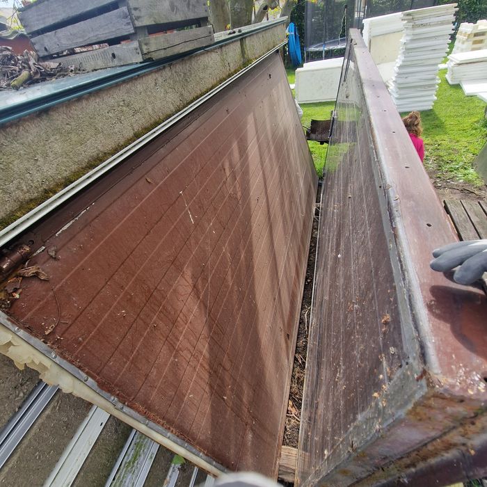 Wrota drzwi garaz wiata ocieplone 3.20x3.50